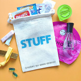 Stuff Baskılı Ham Be...